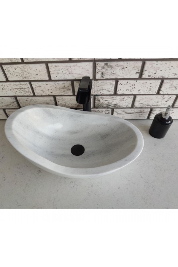 Beyaz Craft Mermer Lavabo Beyaz Craft Mermer Lavabo