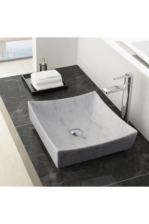 Beyaz Pin Mermer Lavabo Beyaz Pin Mermer Lavabo