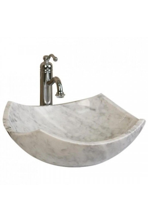 Beyaz Spring Mermer Lavabo Beyaz Spring Mermer Lavabo
