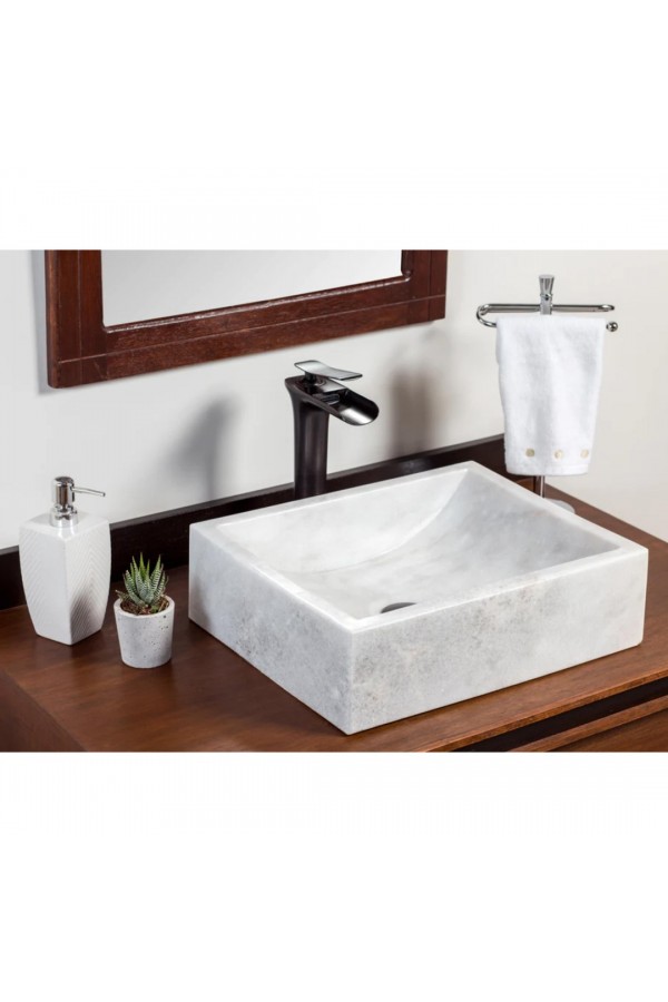 Beyaz Tiny Mermer Lavabo Beyaz Tiny Mermer Lavabo