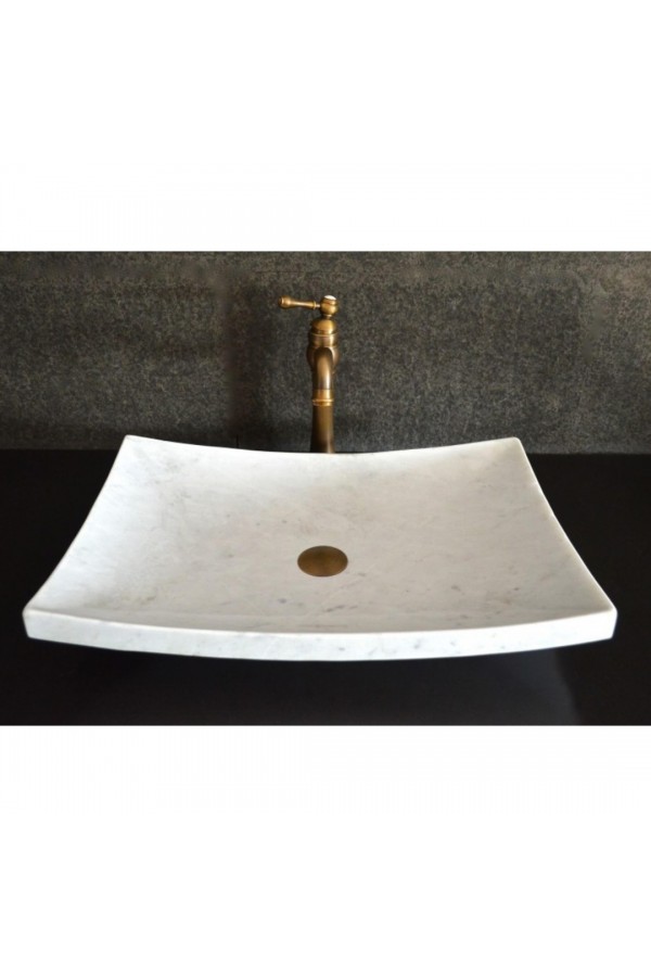 Beyaz Yaprak Special Mermer Lavabo Beyaz Yaprak Special Mermer Lavabo