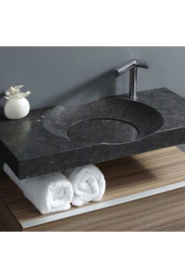 Karaca Siyahı Egzotik Mermer Lavabo Karaca Siyahı Egzotik Mermer Lavabo