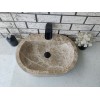 Emparador Oval Mermer Lavabo