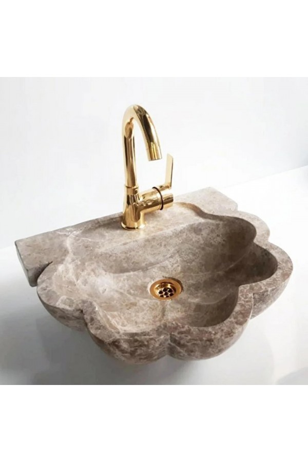 Emparador Papatya Mermer Lavabo Emparador Papatya Mermer Lavabo