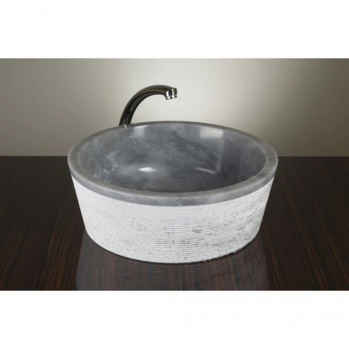 Grey Mermer Lavabo