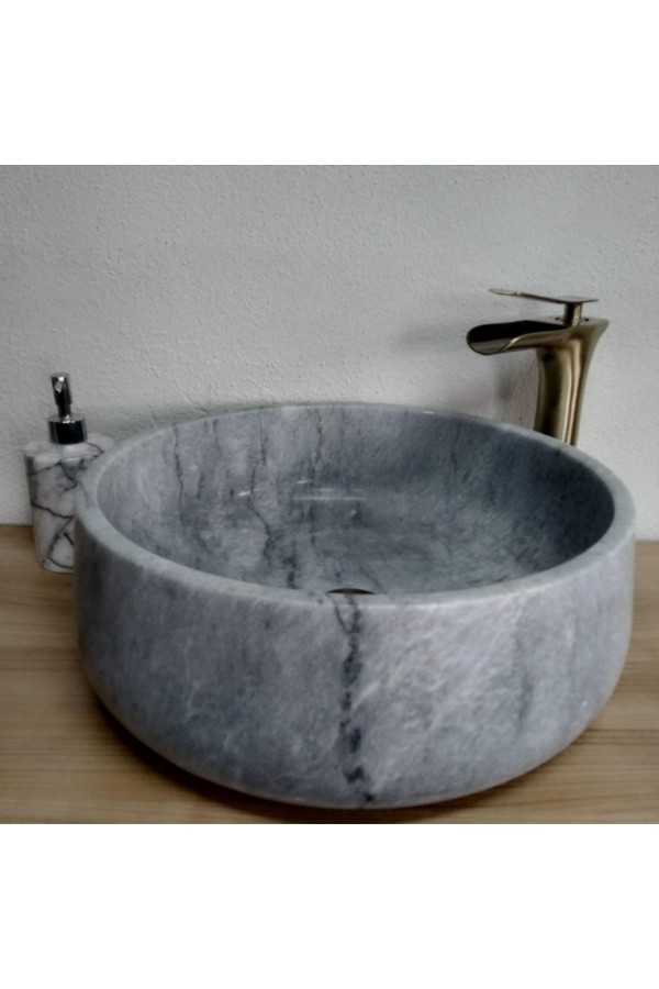 Gri Slim Mermer Lavabo Gri Slim Mermer Lavabo