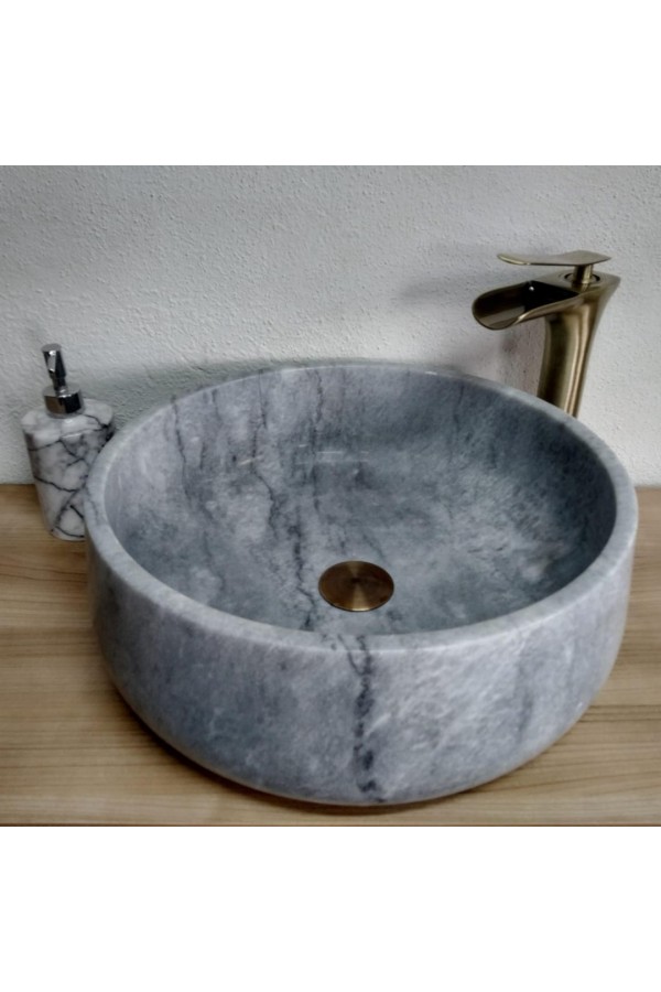 Gri Slim Mermer Lavabo Gri Slim Mermer Lavabo
