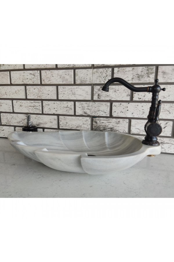 Homojen Yaprak Mermer Lavabo Homojen Yaprak Mermer Lavabo