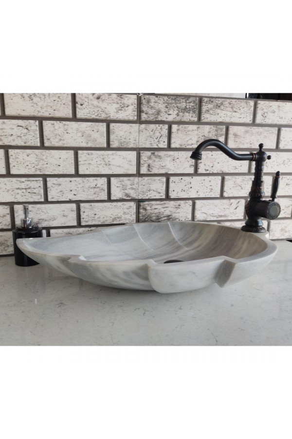 Homojen Yaprak Mermer Lavabo Homojen Yaprak Mermer Lavabo