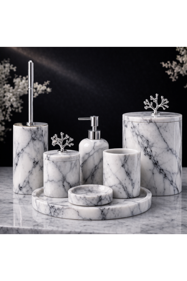 Leylak 7'Li Banyo Seti