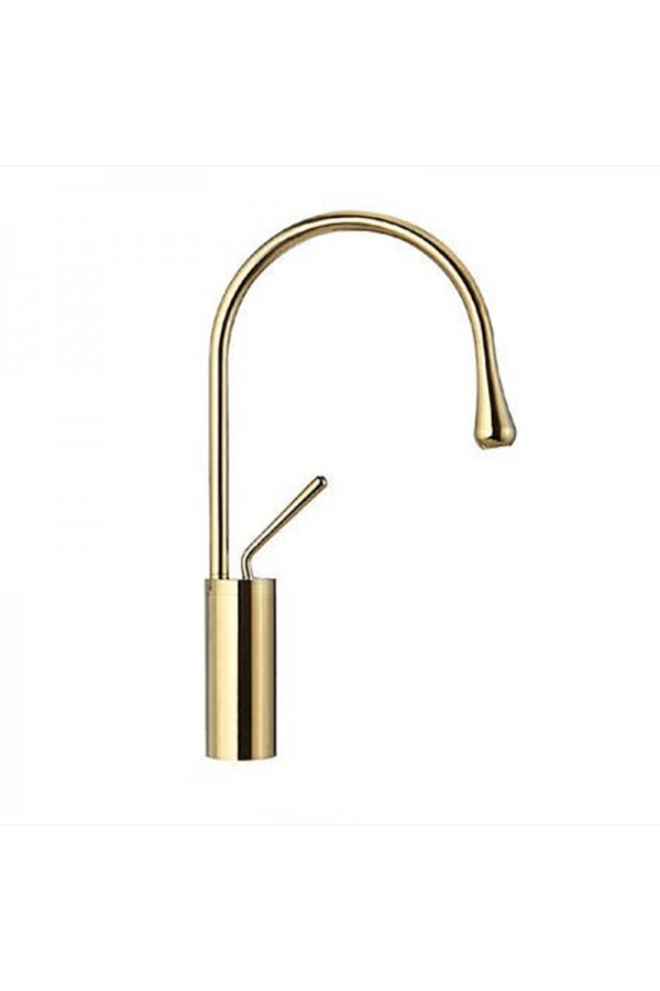 Altın Minimal Mid Lavabo Bataryası Altın Minimal Mid Lavabo Bataryası