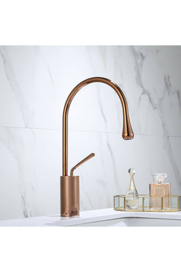 Bakır Minimal Mid Lavabo Bataryası Bakır Minimal Mid Lavabo Bataryası