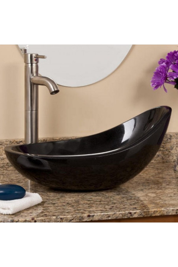 Toros Siyahı Craft Mermer Lavabo Toros Siyahı Craft Mermer Lavabo