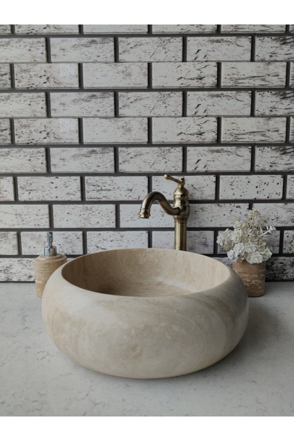 Traverten Lid Teker Mermer Lavabo Traverten Lid Teker Mermer Lavabo