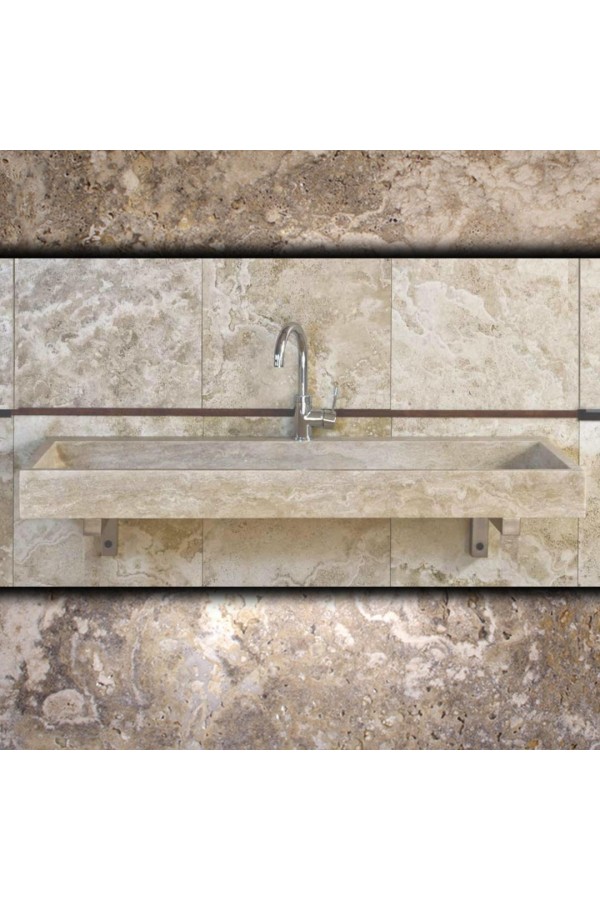 Traverten Stand Mermer Lavabo Traverten Stand Mermer Lavabo