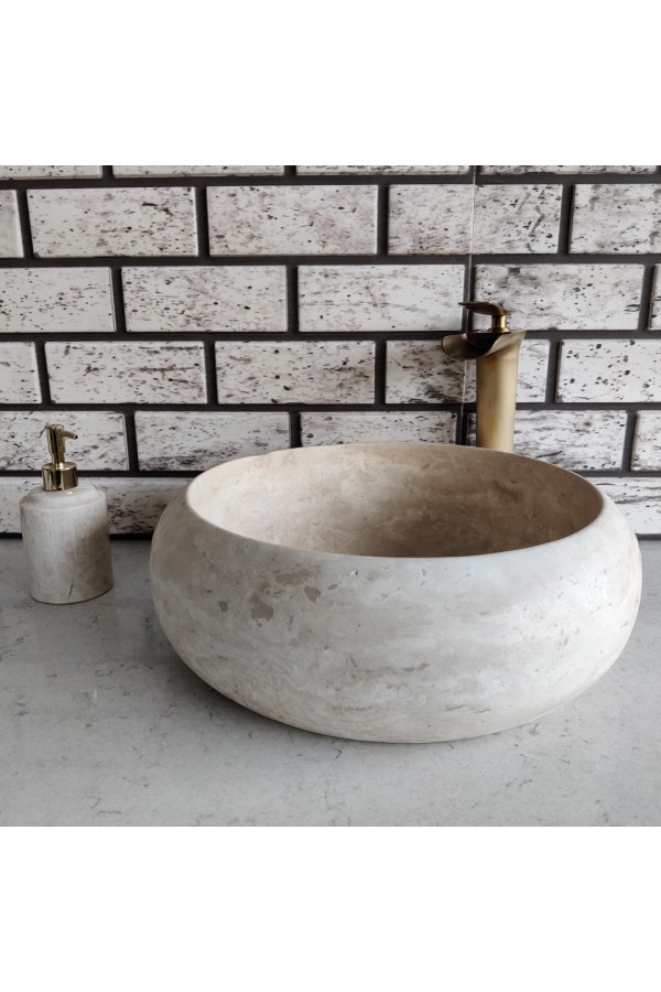 Traverten Teker Mermer Lavabo Traverten Teker Mermer Lavabo