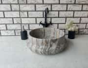 Silver Pear Mermer Lavabo 2