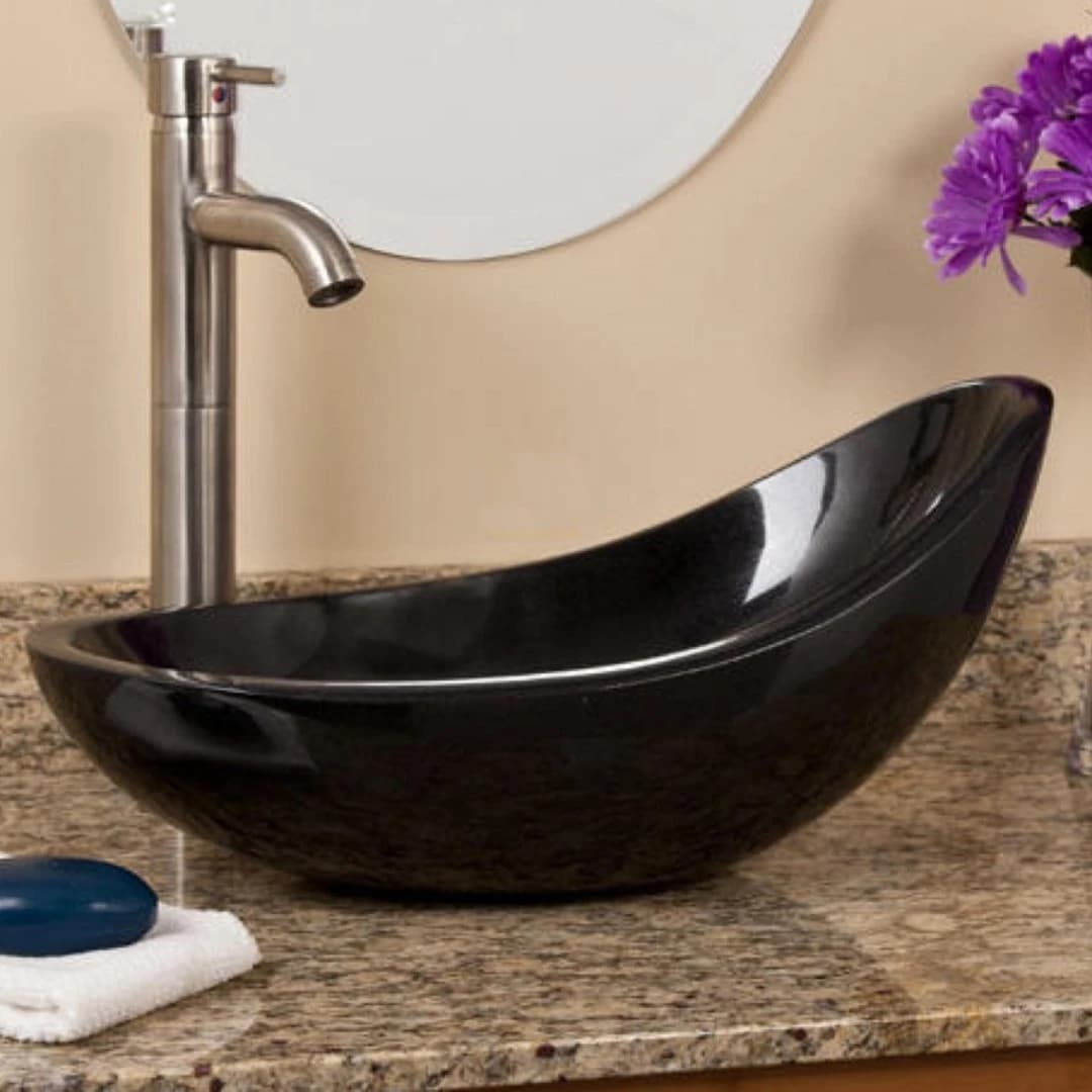 Toros Siyahı Craft Mermer Lavabo 1