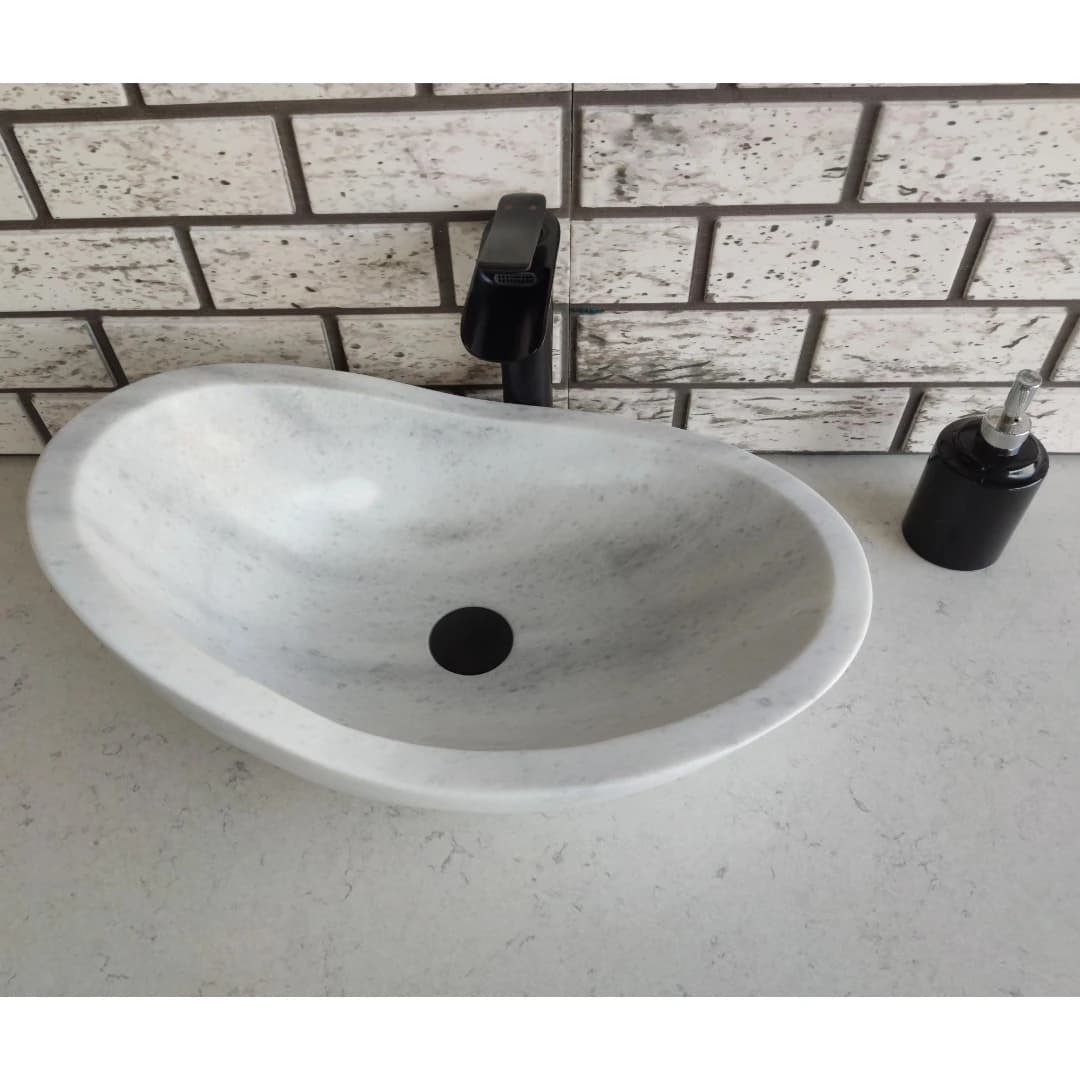 Beyaz Craft Mermer Lavabo 2