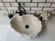 Traverten Messy Mermer Lavabo 4