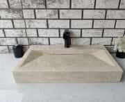Traverten Gizli Giderli Mermer Lavabo 3