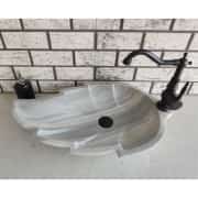 Homojen Yaprak Mermer Lavabo 3