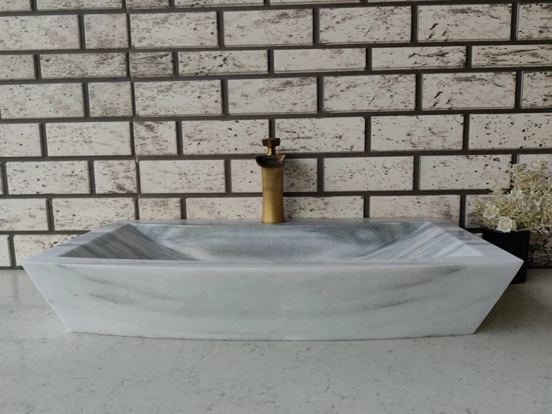 Homojen Spicy Yay Mermer Lavabo 1