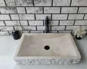 Traverten Sound Yay Mermer Lavabo 3