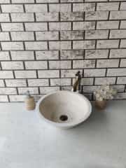 Traverten Külah Mermer Lavabo 2