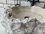 Traverten İnborn Patlatma Mermer Lavabo 2