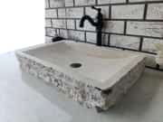 Traverten Sound Yay Mermer Lavabo 2