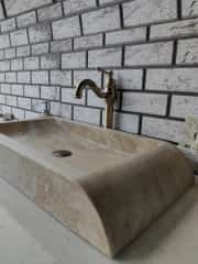 Traverten Edge Mermer Lavabo 3