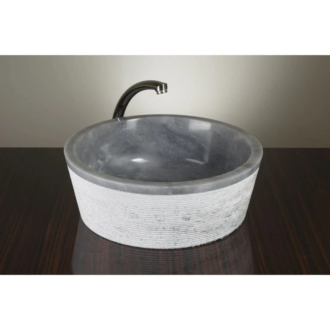 Grey Mermer Lavabo 1