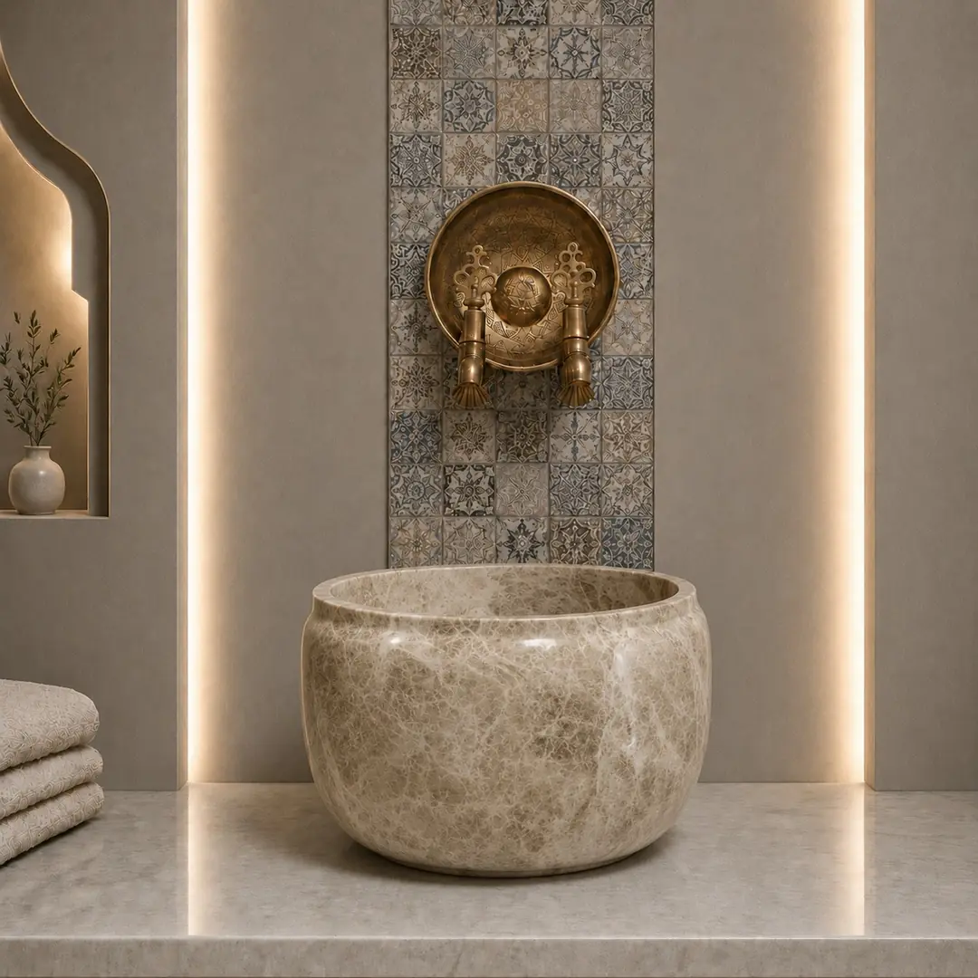 Emparador Modern Mermer Kurna 1