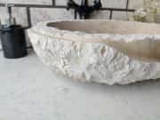 Traverten Special Elips Mermer Lavabo 3