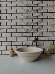 Traverten Külah Mermer Lavabo 1