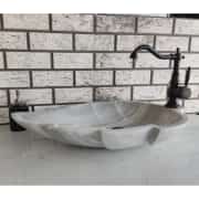 Homojen Yaprak Mermer Lavabo 1