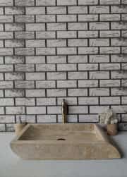 Traverten Edge Mermer Lavabo 1