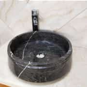 Toros Siyahı Fuga Mermer Lavabo 1