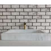 Beyaz Yay Mermer Lavabo 4
