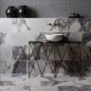 Leylak Çanak Mermer Lavabo 3