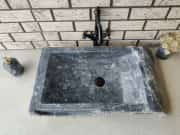Karaca Siyahı Special Yay Mermer Lavabo 4