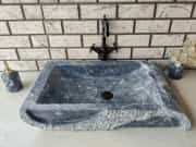 Karaca Siyahı Special Yay Mermer Lavabo 3