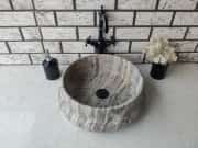 Silver Pear Mermer Lavabo 3