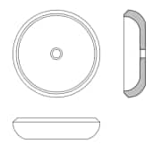 Traverten Red Pahlı Mermer Lavabo 3